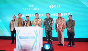 Groundbreaking Proyek HPAL Neo Energy Dukung Transisi Energi Hijau